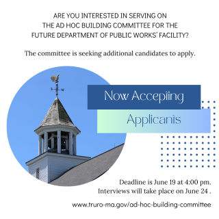 Ad Hoc Building Committee Seeking Candidates to Apply