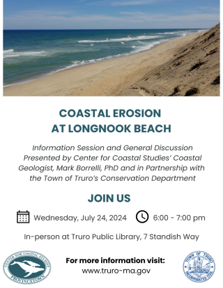 Coastal Erosion at Longnook Beach Information Session and General Discussion