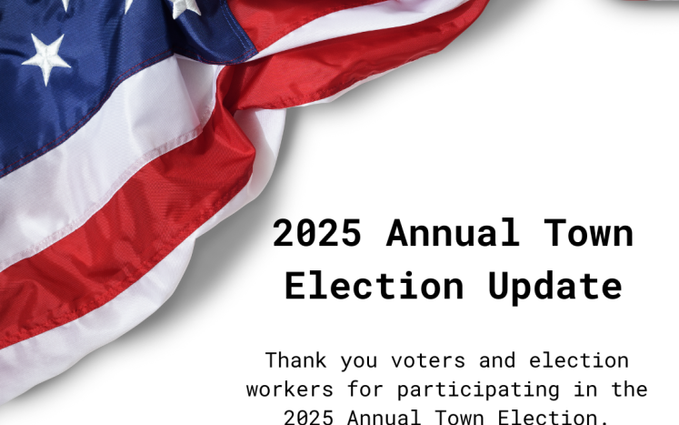 Unofficial Results Available for the 2025 Annual Town Election
