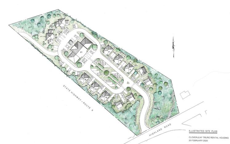 cloverleaf site plan