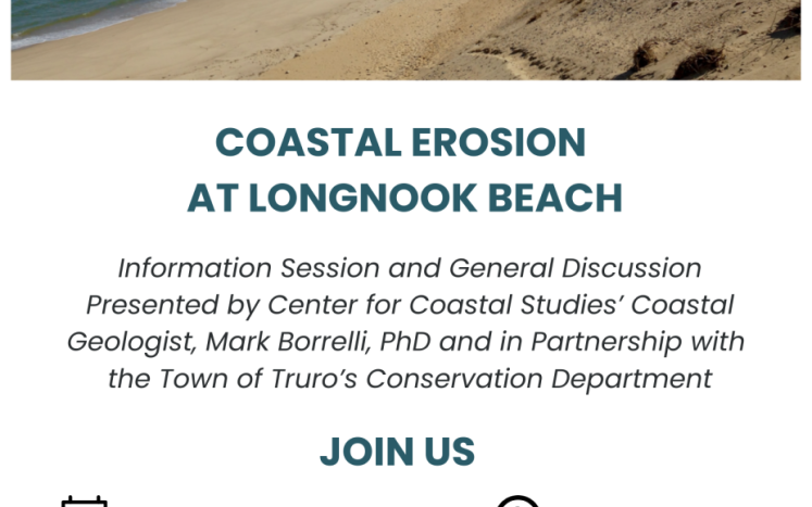 Coastal Erosion at Longnook Beach Information Session and General Discussion
