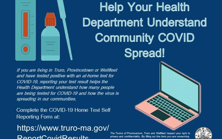 self report covid results graphic